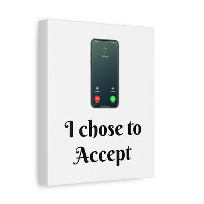 Canvas Print - The Power of Choice - Choose Jesus